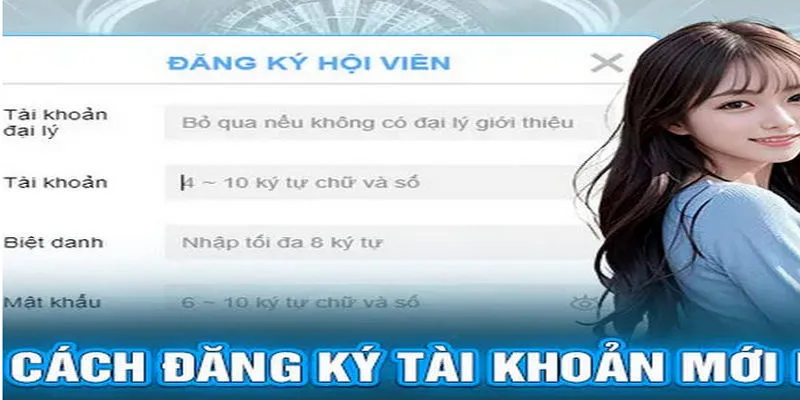 Các bước đăng ký tham gia trò chơi siêu dễ và nhanh chóng