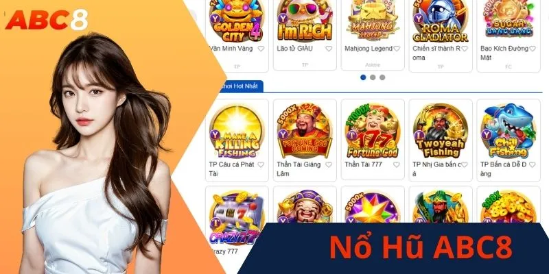 Nổ hũ ABC8 là trò chơi đổi thưởng, dựa vào các vòng quay Slot